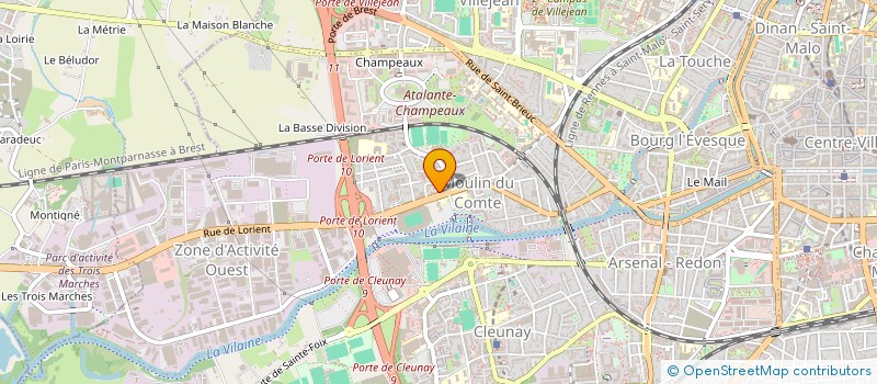 localisation de l'entreprise MADAME GISELE GUILLOIS  RENNES