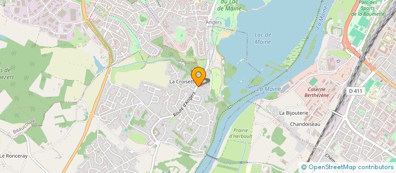 localisation de l'entreprise MADAME GISELE GUILLOIS  BOUCHEMAINE