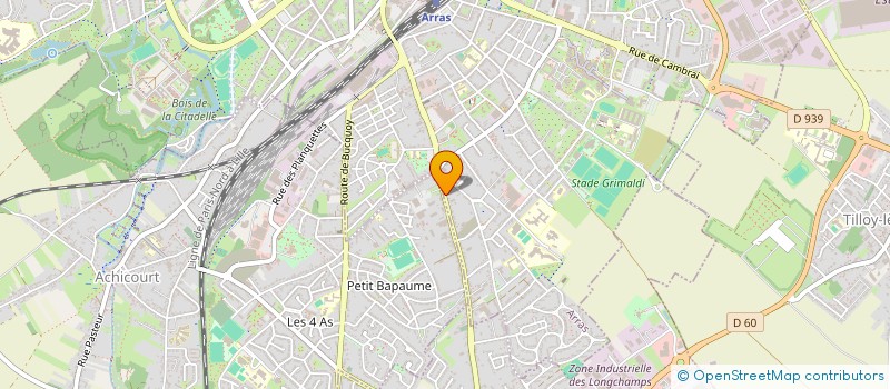 localisation de l'entreprise MADAME GISELE HARO GIMENEZ à ARRAS