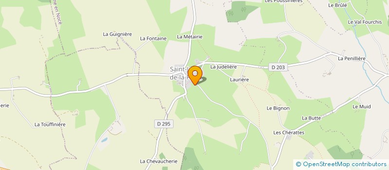 localisation de l'entreprise MADAME GISELE-HELENE BARAULT  PERCHE-EN-NOCE