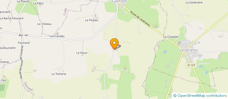 localisation de l'entreprise MADAME GISELE HENRY à GASTINES
