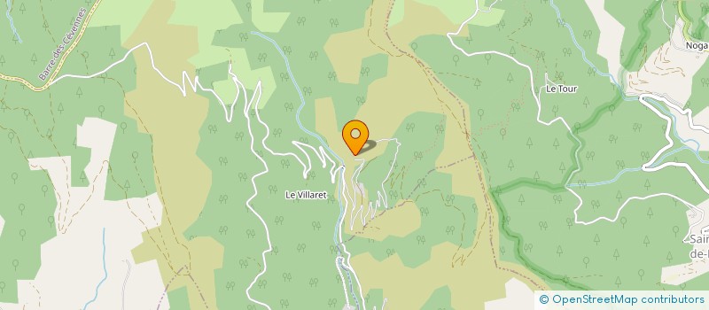 localisation de l'entreprise MADAME GISELE HUGON  LE POMPIDOU