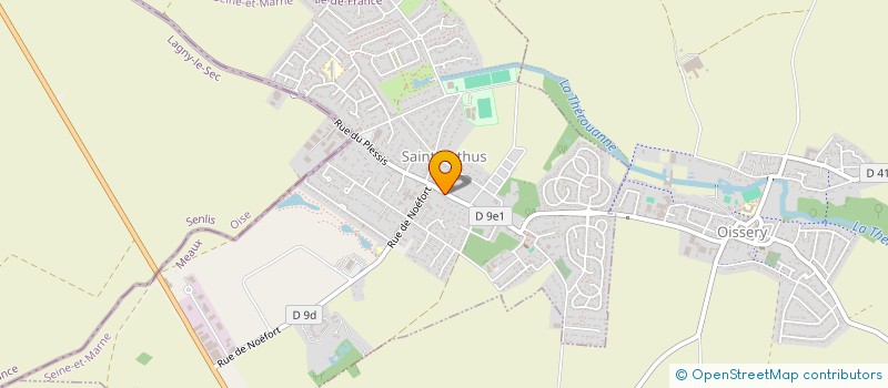 localisation de l'entreprise MADAME GISELE JARNAGE  SAINT-PATHUS