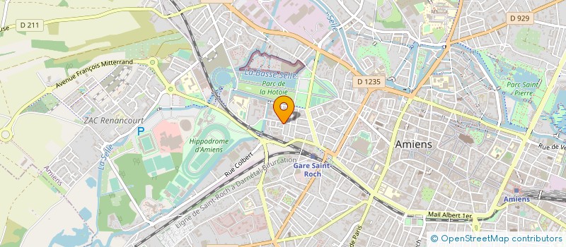 localisation de l'entreprise MADAME GISELE JOLIBOIS à AMIENS