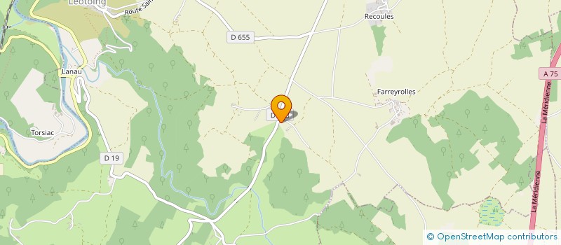 localisation de l'entreprise MADAME GISELE JUBELIN  LEOTOING