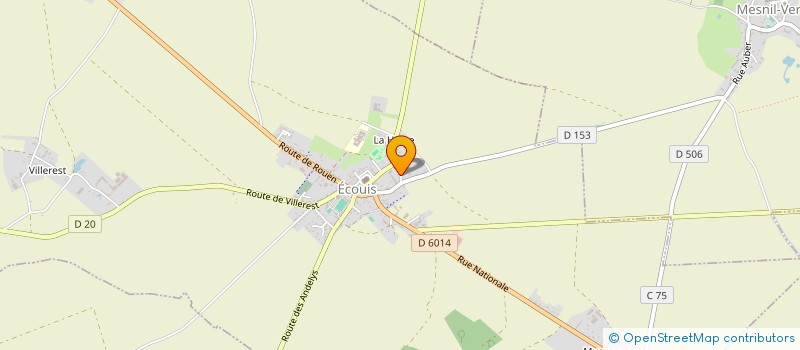 localisation de l'entreprise MADAME GISELE KABUIKU MPANDA DOMBELE  GISORS