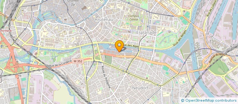 localisation de l'entreprise MADAME GISELE KOUMBA à STRASBOURG