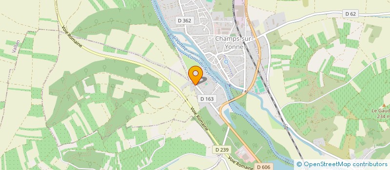localisation de l'entreprise MADAME GISELE LACHAT à AUXERRE
