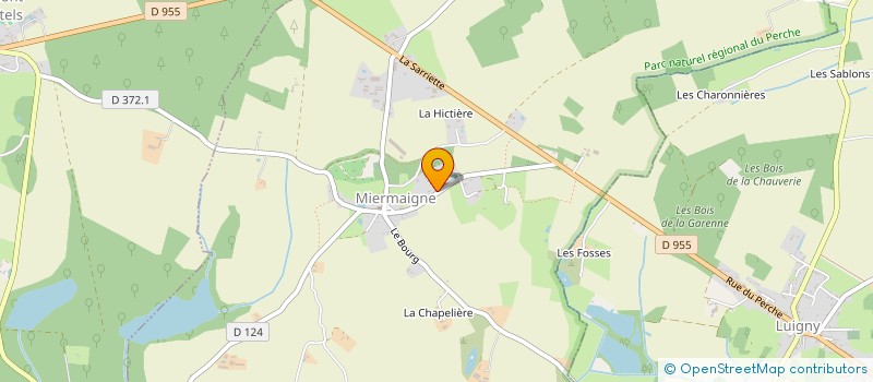 localisation de l'entreprise MADAME GISELE LACROIX à SAINTIGNY