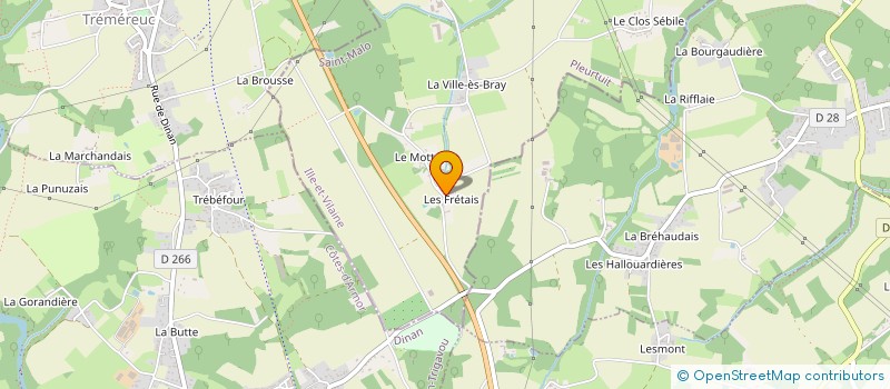 localisation de l'entreprise MADAME GISELE LAMBERT  PLEURTUIT