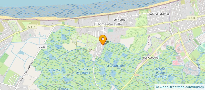 localisation de l'entreprise MADAME GISELE LATOUCHE  VARAVILLE