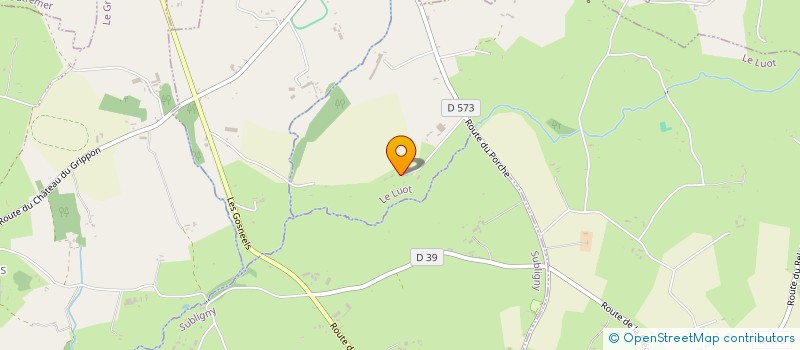 localisation de l'entreprise MADAME GISELE LE COENT  LE LUOT