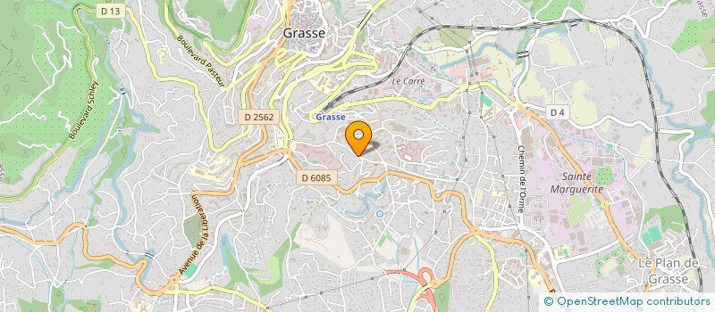 localisation de l'entreprise MADAME GISELE LEGUILLON à GRASSE