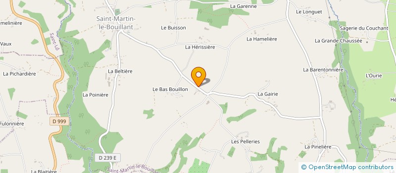 localisation de l'entreprise MADAME GISELE LEPELTIER à SAINTE-CECILE