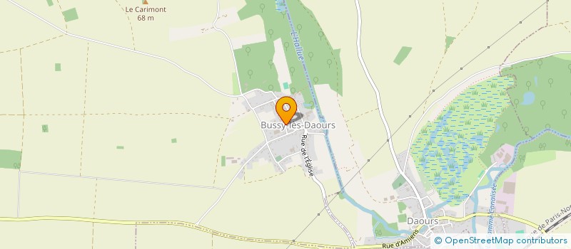 localisation de l'entreprise MADAME GISELE LESCLIN  BUSSY-LES-DAOURS