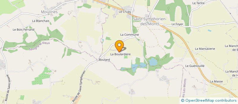 localisation de l'entreprise MADAME GISELE LEVANNIER à BUAIS-LES-MONTS