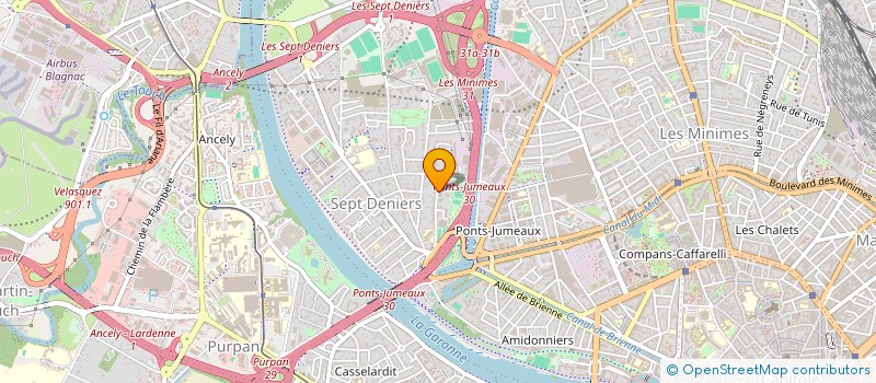 localisation de l'entreprise MADAME GISELE LIMONE  TOULOUSE