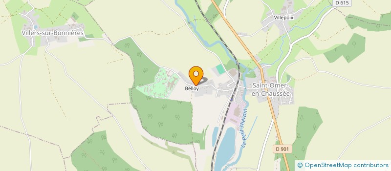 localisation de l'entreprise MADAME GISELE LOGGHE  SAINT-OMER-EN-CHAUSSEE