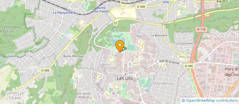 localisation de l'entreprise MADAME GISELE LORDELOT à LES ULIS
