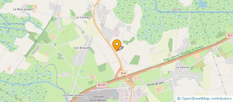 localisation de l'entreprise MADAME GISELE LOUAPRE  DONGES