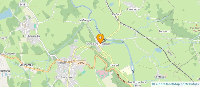 localisation de l'entreprise MADAME GISELE LUKACIK à MOUTIER-D'AHUN