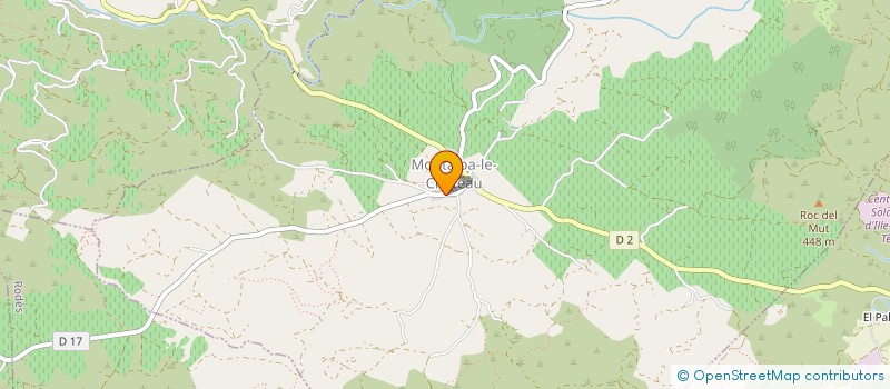 localisation de l'entreprise MADAME GISELE MAGNEGRE  MONTALBA-LE-CHATEAU