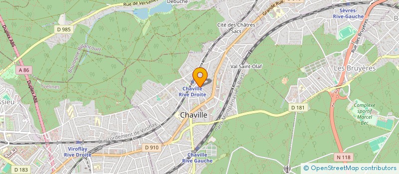 localisation de l'entreprise MADAME GISELE MAIZONOBE à CHAVILLE