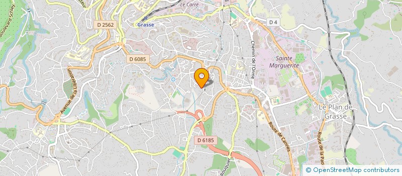 localisation de l'entreprise MADAME GISELE MARINI à GRASSE