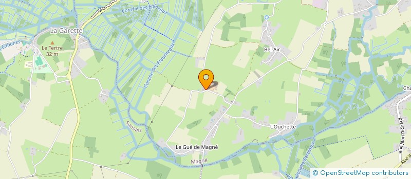 localisation de l'entreprise MADAME GISELE MARTIN  MAGNE