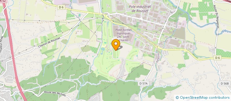 localisation de l'entreprise MADAME GISELE MAZZOLENI  FUVEAU