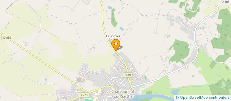 localisation de l'entreprise MADAME GISELE MENARD à LES HAUTS-D'ANJOU