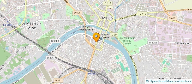 localisation de l'entreprise MADAME GISELE MENTION à MELUN