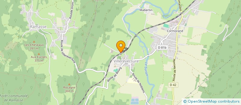 localisation de l'entreprise MADAME GISELE NIOGRET  SIMANDRE-SUR-SURAN