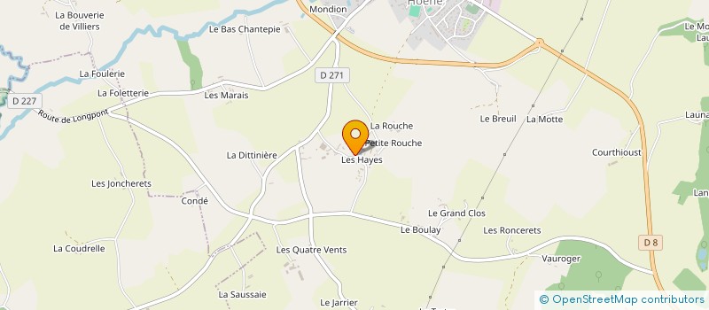 localisation de l'entreprise MADAME GISELE PEIGNE à BAZOCHES-SUR-HOENE