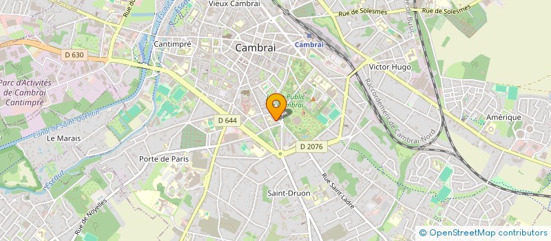 localisation de l'entreprise MADAME GISELE PIGNATTA à CAMBRAI