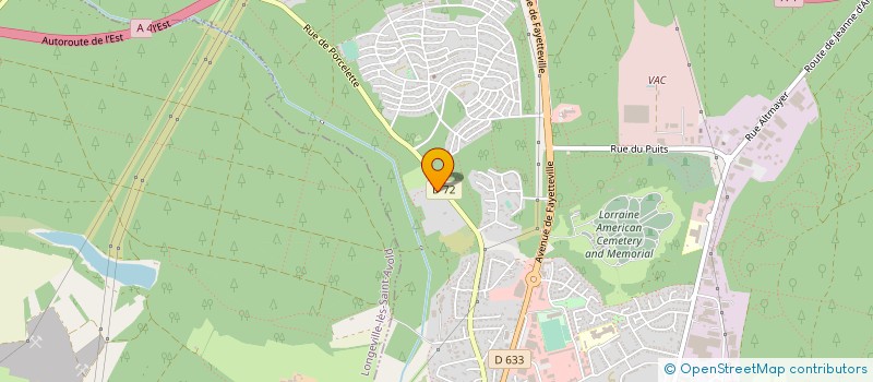 localisation de l'entreprise MADAME GISELE PINZLER  SAINT-AVOLD