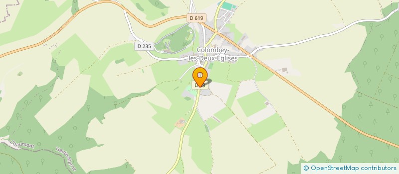 localisation de l'entreprise MADAME GISELE PIOT à COLOMBEY LES DEUX EGLISES