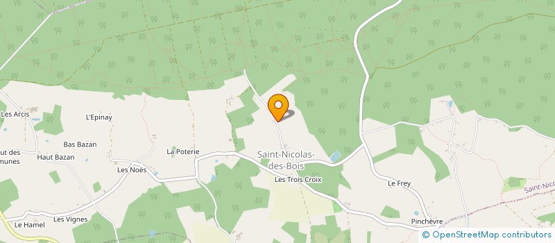 localisation de l'entreprise MADAME GISELE POIRIER à MENIL ERREUX