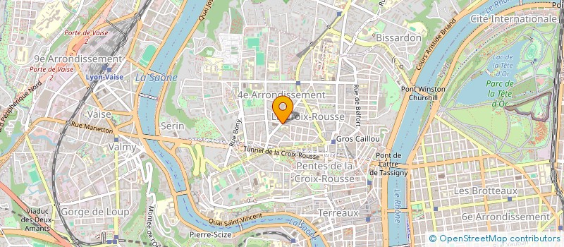 localisation de l'entreprise MADAME GISELE POUJOL  LYON