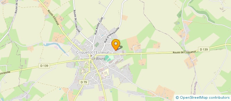 localisation de l'entreprise MADAME GISELE PREVEL  CRIQUETOT-L'ESNEVAL