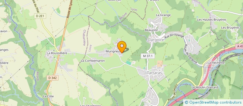 localisation de l'entreprise MADAME GISELE RAGE  TARTARAS