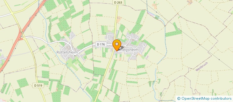 localisation de l'entreprise MADAME GISELE REINBOLD à KRIEGSHEIM