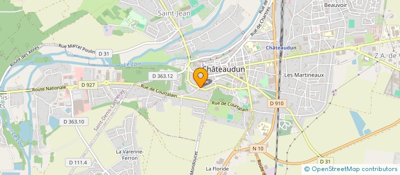 localisation de l'entreprise MADAME GISELE RENAULT à CHATEAUDUN