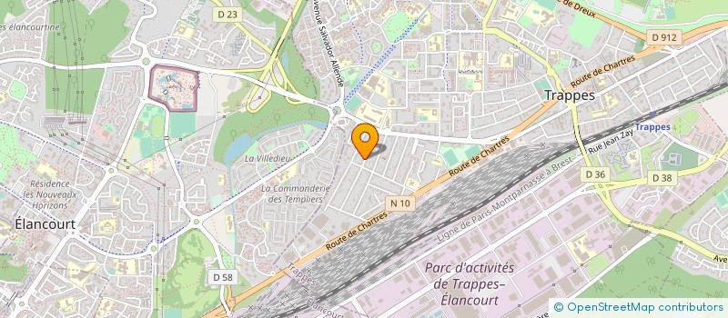 localisation de l'entreprise MADAME GISELE RENAULT à TRAPPES