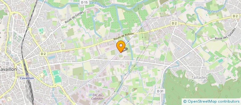 localisation de l'entreprise MADAME GISELE RICHEBOURG  CAVAILLON