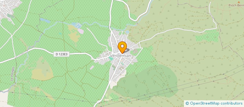 localisation de l'entreprise MADAME GISELE RIOLS  VENDEMIAN