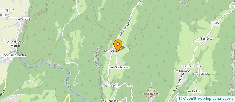 localisation de l'entreprise MADAME GISELE ROISSARD  CORBEL