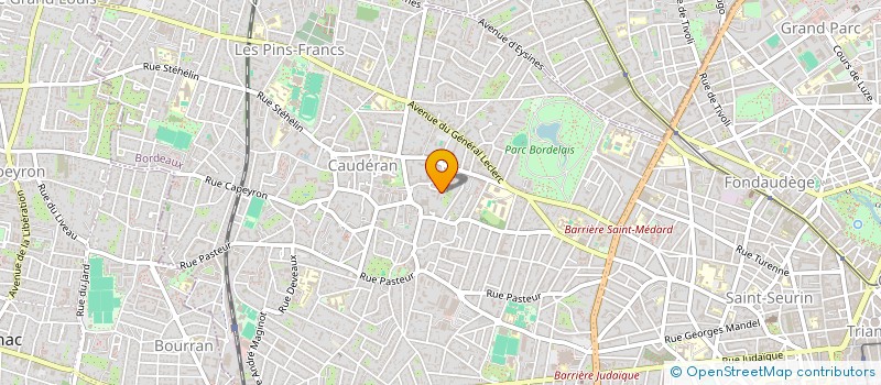localisation de l'entreprise MADAME GISELE RUEDA à BORDEAUX