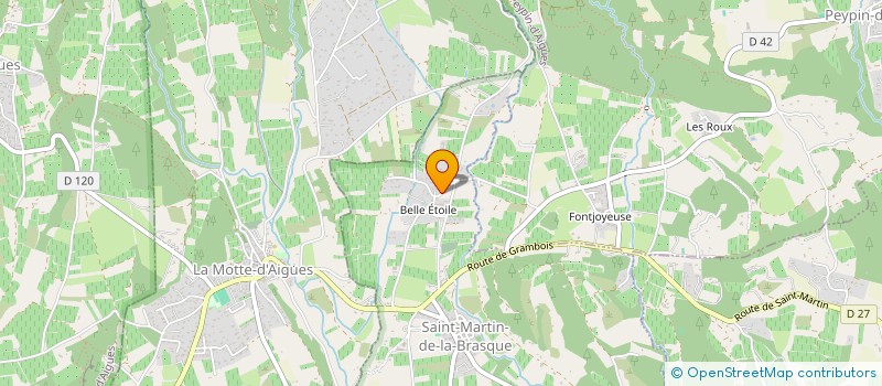 localisation de l'entreprise MADAME GISELE SAYED-BAROU  SAINT-MARTIN-DE-LA-BRASQUE