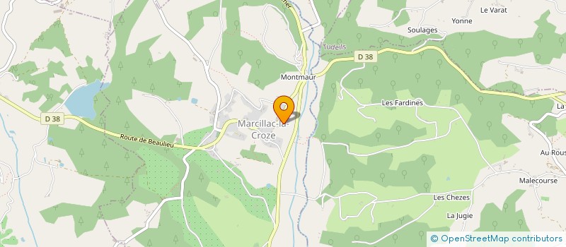 localisation de l'entreprise MADAME GISELE SEIWERT à MARCILLAC-LA-CROZE